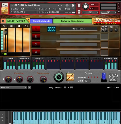 Red Pianos Gold Edition 2.4  Para Kontakt Envio Imediato !