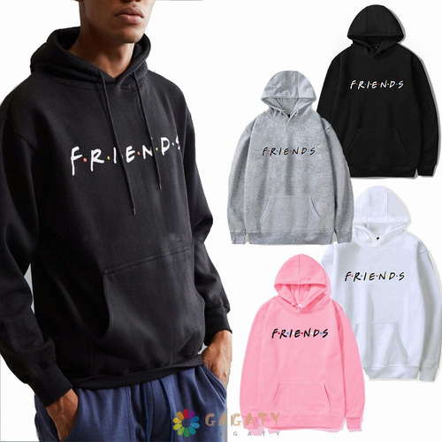 Sudadera Con Capucha Friends Deportes De Moda Serie Unisex