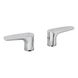 Manerales Para Llave Grifo Baño Lavabo Cromo Separados 45289