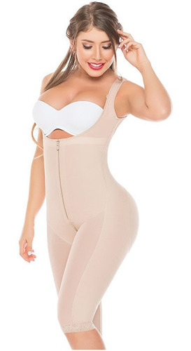 Faja Colombiana Salome Lipoescultura Sisa Y Huecos 518 Beige