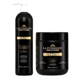 Shampoo + Mascara Nutrition La Puissance Argan Seco Grande