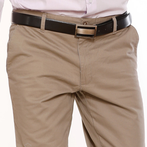 Pantalon Hombre Polo Club Buckingham Corte Chino Gabardina 