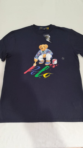 Playeras Polo Bear Caballero Talla S