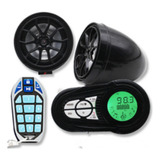 Fwefww Alarma De Moto Bluetooth, Resistente Al Agua, Audio