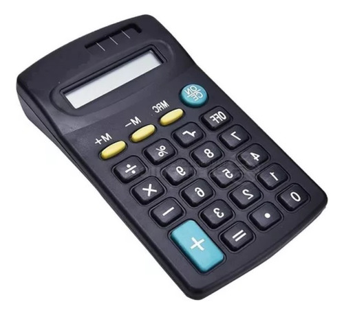 2 Mini Calculadora Eletrônica De Bolso Portátil Escritório 