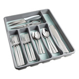 Bandeja Organizadora De Cubiertos Para Cajones De Cocina, 6