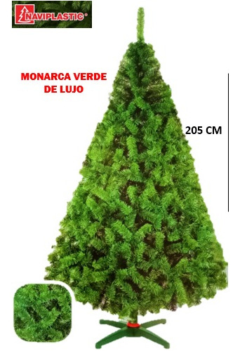 Pino Monarca Verde Lujo, Marca Naviplastic, 2.05m