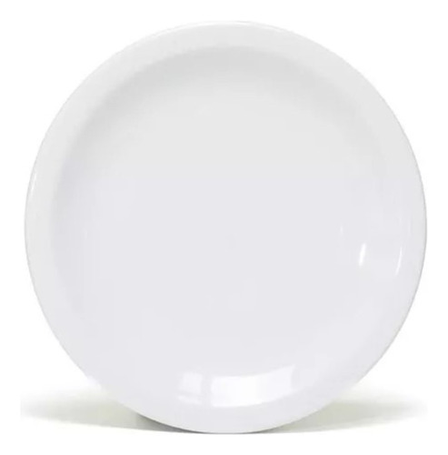 Set X12 Plato Postre Porcelana Blanca Schmidt 19 Cm