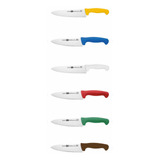 12 Cuchillos Para Chef 6 Pg / Diferentes Colores.