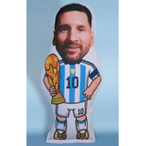 Muñeco Messi Chiquito, Almohadita, Vamos Argentina!!