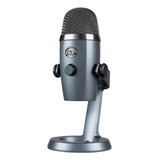 Microfone Condensador Usb Blue Yeti Nano Cinza - 988-000088