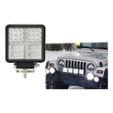 Barra Led 45w 38 Led 10 Cm Bicolor Luz Blanca Y Ambar 12-24v