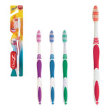 Kit 12 Escovas Dental Adulto Oral Z Classic Média Atacado