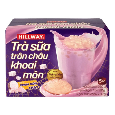 Bubble Tea Taro en Polvo Hillway 260g Bebida Tapioca Instantánea | MercadoLibre