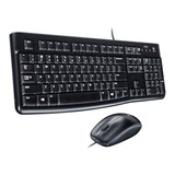 Kit Logitech Mk120 Teclado Y Mouse Alambrico Usb 920-004428