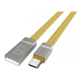 Cable Blackpcs Zinc V8 Oro 100 Cm 2.1a Cagmz-3 /v /vc