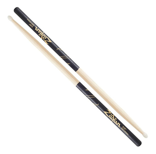 Baquetas Zildjian 7a Nylon Mango Antiderrapante Negro