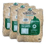 Pack 3 Bolsas De Pellet De Madera 15kg 