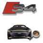 Insignia Emblema S4 Original Audi Adhesiva Audi S4