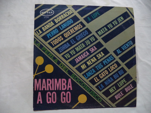 Marimba A Go Go Jamaica Ska Mi Nena Ska, Lp Mexicano 