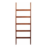 Perchero Escalera Color Algarrobo - Wide Blanket Ladder
