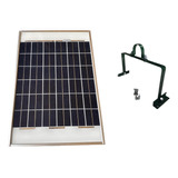 Panel Pantalla Solar 20watts Solartec Con Soporte Incluido