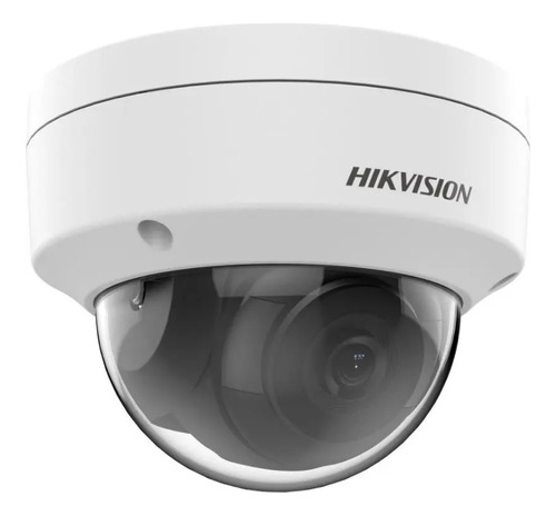 Camera Ip Dome Hikvision 2mp Full Hd Externa Ip67 30m Cor Branco