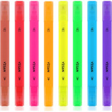 Resaltadores Yisan, 8 Rotuladores De Colores Fluorescentes P