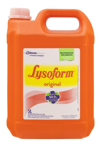 Desinfetante Uso Geral Original Lysoform Galão 5l