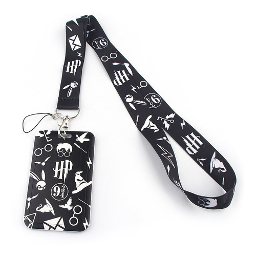 Gafete Lanyard Porta Credencial Identificacion Harry Potter