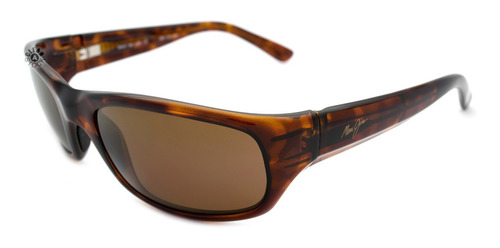 Lente Sol Maui Jim Mj-103-10 Stingray Tortoise Polarized 55