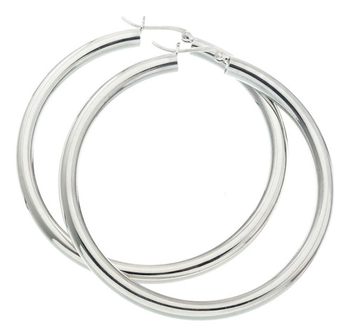 Aros Plata 925 Argollas Grandes 65 X 5