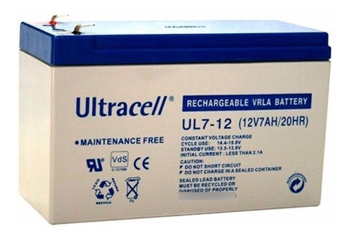 Bateria Alarma Alonso Dsc Paradox Cem Ups 12v 7a Ultracell
