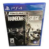 Rainbow Six Siege Ps4 Nuevo Físico Envio Gratis