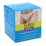 Kit De Cera Dura Brasileña Surgi Wax Para Zonas Íntimas 4oz 