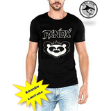 Playera Estampada Rock, Panda, Pxndx