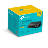 Switch Tp-link Ls1005g Série Litewave 5 Portas Rj45 /1000