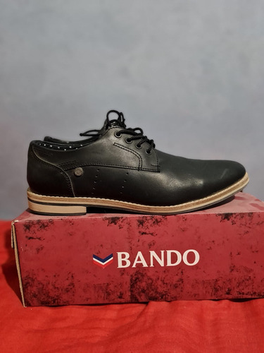 Zapato Bando Hombre Cuero Vestir- Urbanos Sport