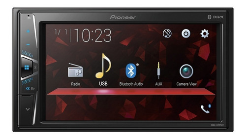 Radio Para Carro Pioneer Dmh G225bt 6.2 Tactil Usb Bluetooth