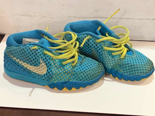 Zapatilla Nike Kyrie 1  Premium Para Niño Tela Mesh 15 Cm