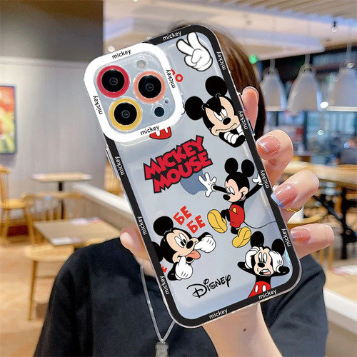 Funda De Teléfono Minnies Mickeys Mouse Para iPhone 15 14 13