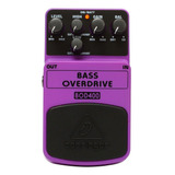 Pedal De Baixo Overdrive Bod400 Behringer Bod-400