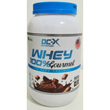 100% Whey Gourmet Concentrado 900g - Dc-x Nutrition - Sabor Chocolate Suiço