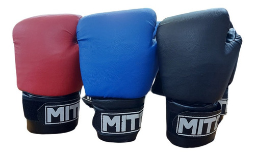 Guante De Box Boxeo Mito Cuero Sintético Pvc 8-16oz Fitpoint