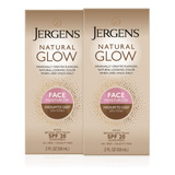 Jergens Natural Glow - Loción Autobronceadora Facial, Bron.