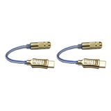 2 Amplificadores De Audífonos Cx31993 Usb Tipo C Dac De Co