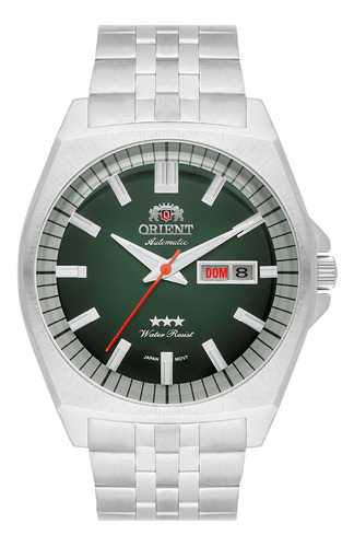 Relógio Orient Automático Masculino Verde F49ss010 E1sx