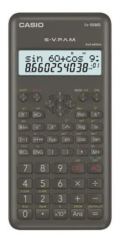 Calculadora Científica Casio Fx-95ms,gtia.oficial, Obelisco. Color Marrón