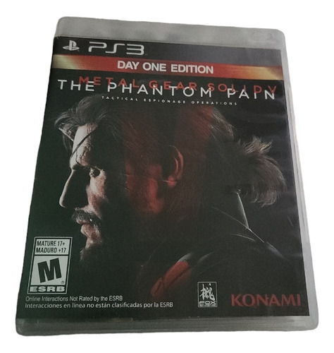 Metal Gear Solid V The Phantom Pain Ps3 Fisico