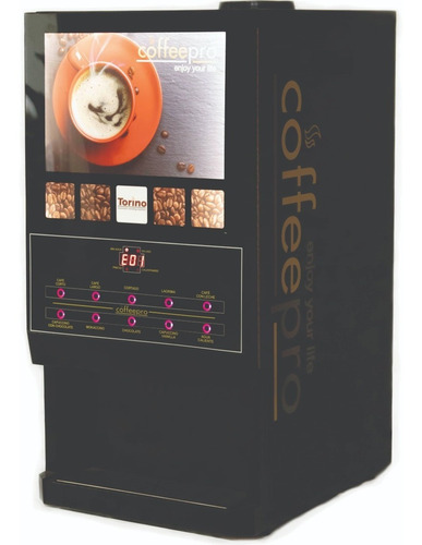 Expendedora Coffee Pro Modelo Torino 10 Selecciones